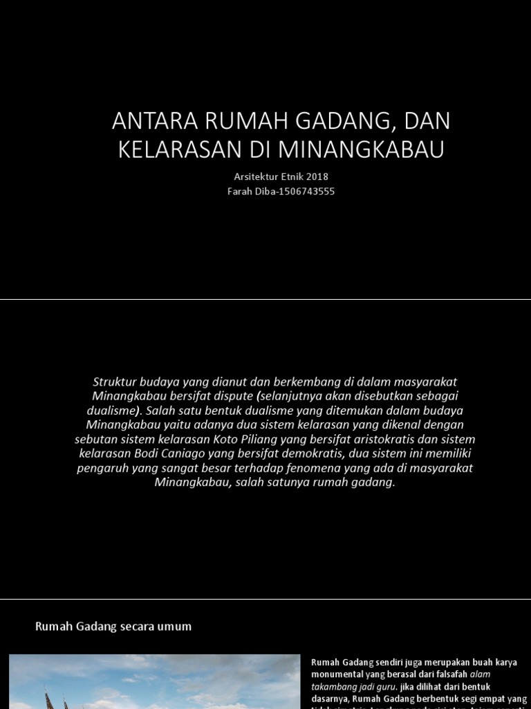 73 Koleksi Gambar Rumah Gadang Bodi Caniago Gratis Terbaru