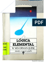 Lógica Elemental-W. V. O. Quine