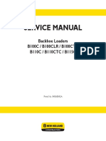 New Holland B100CLR Backhoe Loader Service Repair Manual.pdf