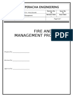 SOP For Fire and Safety Management - For UPDATE