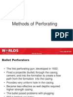 Methods of Perforating: Internal Use Only