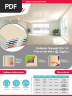 Placas de Yeso Gyplac