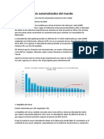 Los 10 Países Más Automatizados Del Mundo