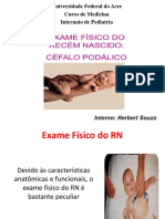 Exame Fisico No Recem Nascido