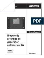 XANTREX AGS Modulo Arranque Generador Automatico Serie XW Manual Usuario ES PDF