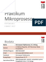 Praktikum Mikroprosesor - Kelas A