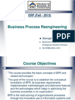 Business Process Reengineering: ERP (Fall - 2015)