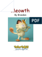 Meowth 3-A4 Shiny NoLines