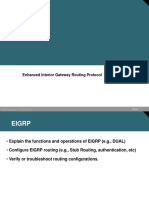 Eigrp: Enhanced Interior Gateway Routing Protocol