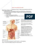 Physiology Exam Digestive Tract