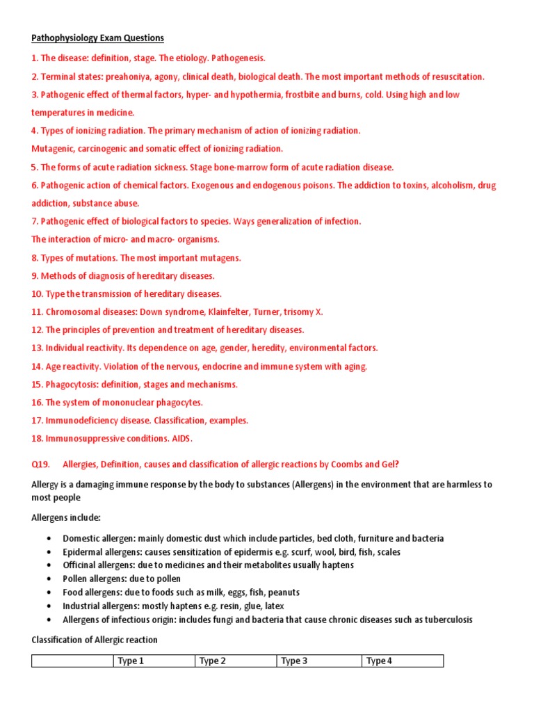 Pathophysiology test practice picture