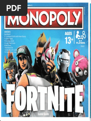 Fortnite Monopoly Game Guide