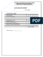 Lab05: Draw A Figure by Using Circle Command: Lab Points Scored Lab Performance