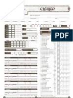 Ficha D&D - Clérigo