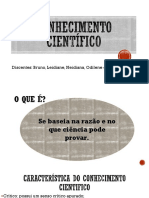 Conhecimento Científico