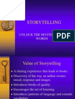 Storytelling: Unlock The Mysteries of Words