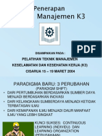 Sistem Manajemen K3: Penerapan
