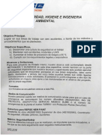 Ambiental, Plan Seguridad