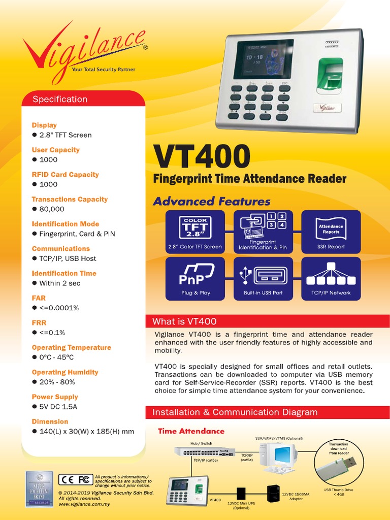 VT400 | PDF