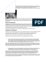 Preferred Examination: Spondylitis Ankylosing Spondylitis