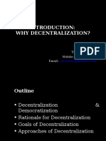 Theory of Decentralization