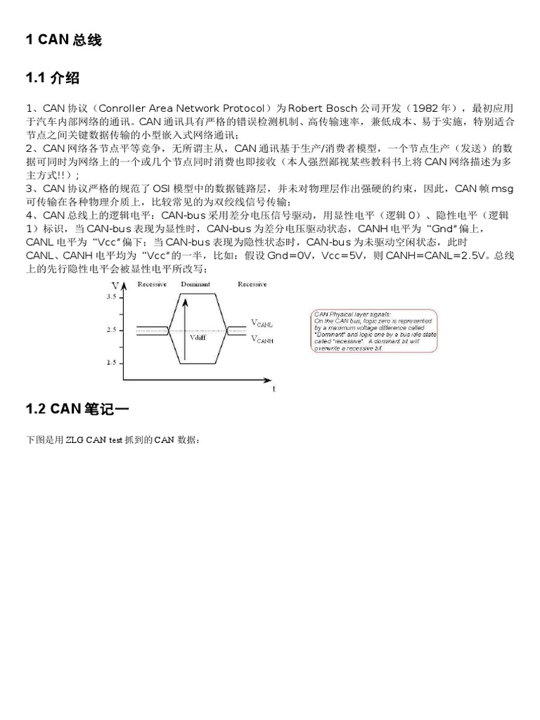 can与canopen总结 | PDF