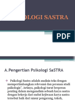 Psikologi Sastra Fitriah