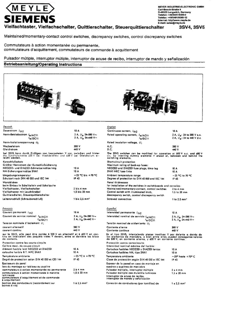 Discrepancy Switches Control Discrepancy Switches 3sv4 5 PDF
