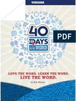 40 Days in the Word