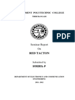 Seminar Report - Red Tacton