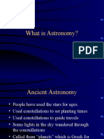 What Is Astronomy