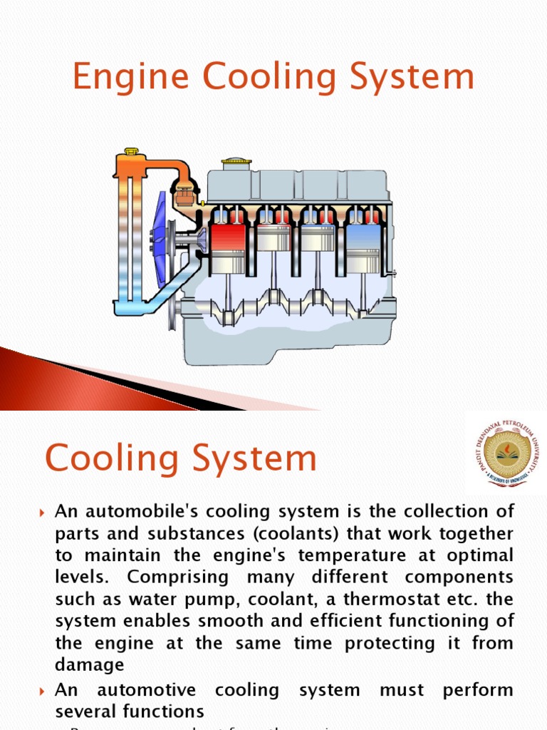 Lect02 Engine Cooling System PDF Heat Transfer Radiator