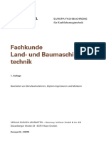 Fachkunde Land Und Baumaschinen Technik