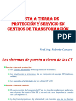 Puesta A Tierra de Protección y Servicio en CT