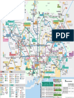 Mapa Metro Barcelona 2018 09