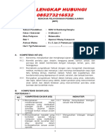 RPP Matematika Kelas 6 Rev, 20184