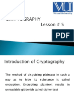 Cryptography 5 1