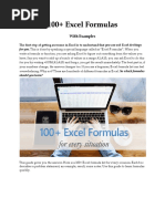 Excel Formulas For Specialization