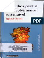SACHS, I. Caminhos para o Desenvolvimento Sustentável