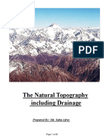 Natural Topography of Pakistan