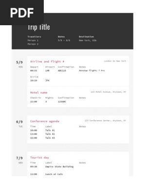 Travel Planner