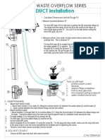 PRODUCT Installation: I. Calculate Dimensions and Do Rough Fit