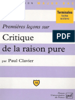 (Clavier Paul) Premieres Lecons Sur Critique de La (B-Ok - CC) PDF