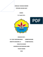 Makalah B Inggris Hukum Adat