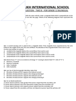 Short Questions Two B For Grade 12 Bilingual