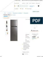 Refrigerador 9 Pies Daewoo Silver 00750174460592 