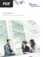 FL483 Folheto Lista Online Web