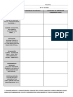 Plantilla Actividades