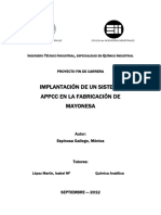 Haccp Mayonesas