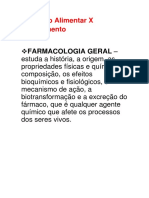 Estudo Sobre Interação Medicamentosa e Alimentos